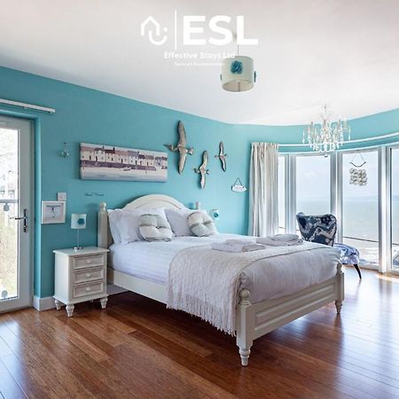 Beautiful En Suite 5 Bedroom Home With Sea Views New Quay  Exterior foto