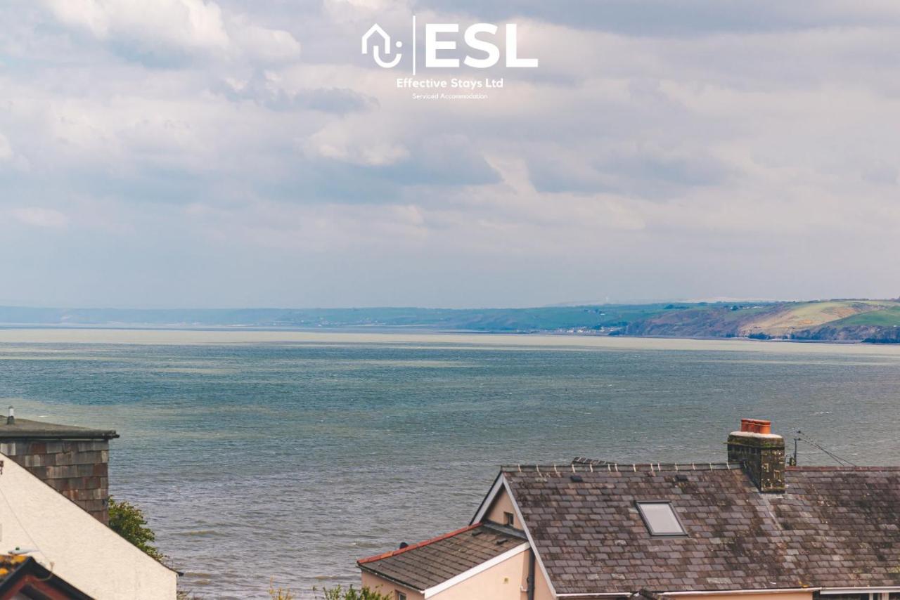 Beautiful En Suite 5 Bedroom Home With Sea Views New Quay  Exterior foto