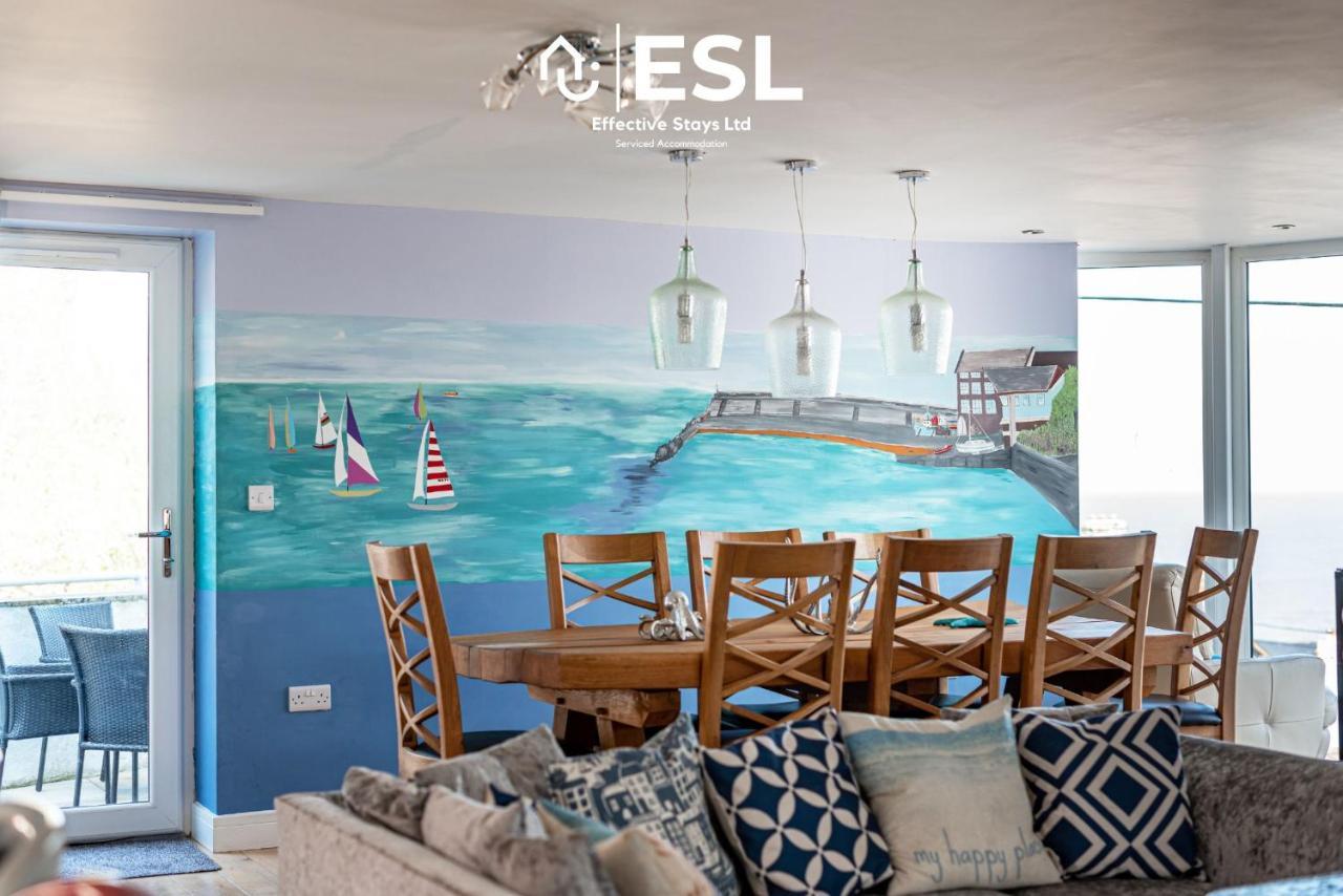 Beautiful En Suite 5 Bedroom Home With Sea Views New Quay  Exterior foto